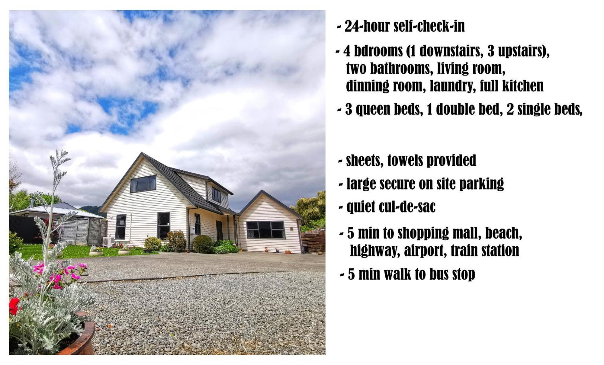 Atarau Grove Holiday House Paraparaumu Exterior photo